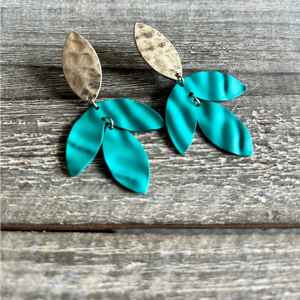 NWT! Lotta’s Leaves Teal